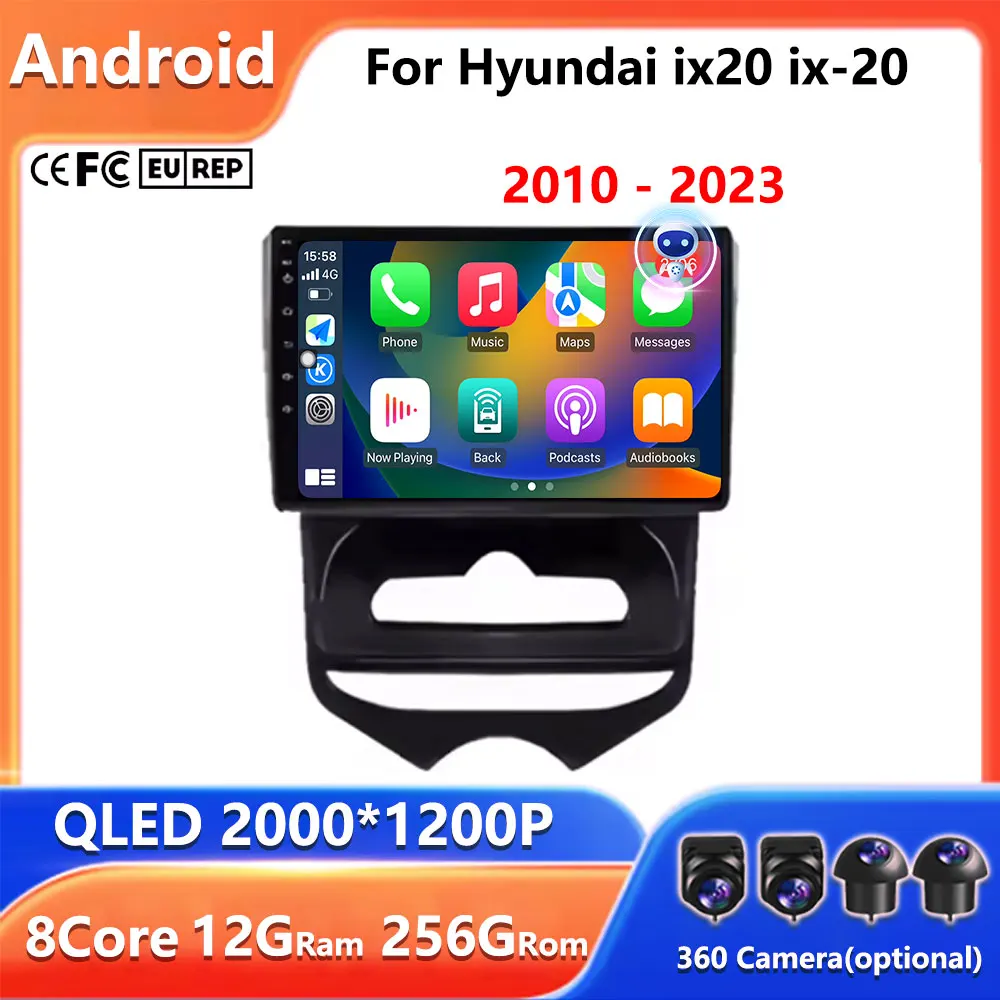 Car Radio For Hyundai ix20 ix-20 2010 - 2023 Stereo Multimedia Video Player Wireless Carplay BT WiFi GPS Navigation Android 16
Car Radio For Hyundai ix20 ix-20 2010 - 2023 Stereo Multimedia Video Player Wireless Carplay BT WiFi GPS Navigation Android 16