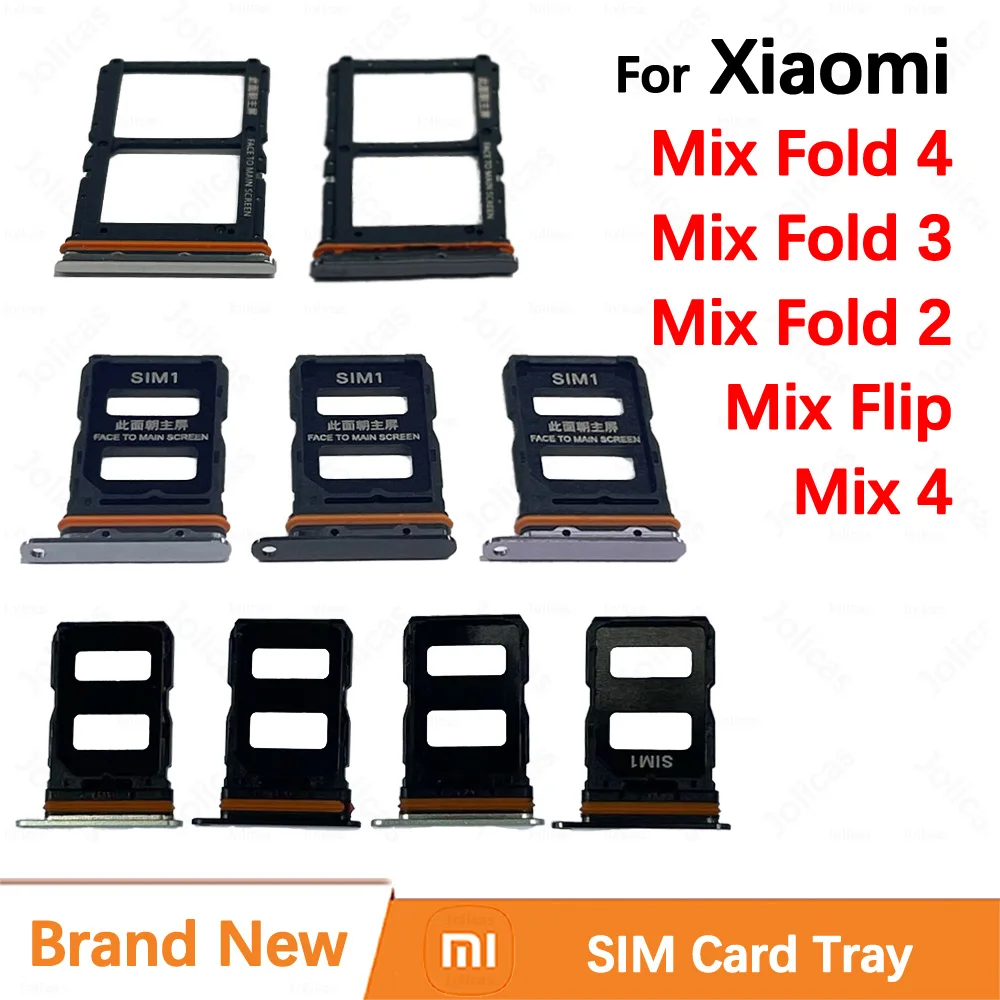 Оригинальный держатель слота для лотка для SIM-карты для Xiaomi Mi Mix Fold 4 3 2 Flip Mix 4 Mix4 Сменные детали адаптера Совершенно новые
Оригинальный держатель слота для лотка для SIM-карты для Xiaomi Mi Mix Fold 4 3 2 Flip Mix 4 Mix4 Сменные детали адаптера Совершенно новые