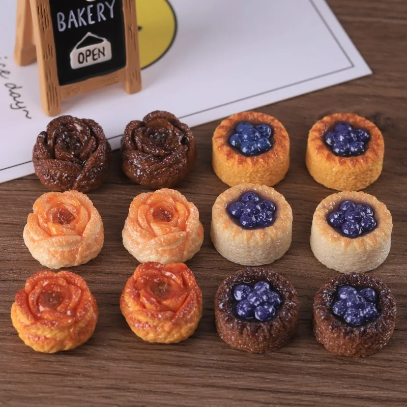 3pcs Mini Bread Blueberry Cake Rose Flower Cake Figurine Dollhouse Decor Accessories DIY Resin Miniature Bakery Scene Ornament
3pcs Mini Bread Blueberry Cake Rose Flower Cake Figurine Dollhouse Decor Accessories DIY Resin Miniature Bakery Scene Ornament