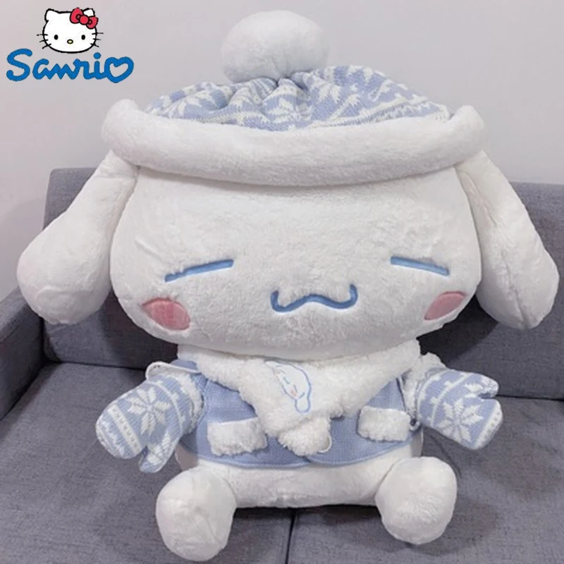 65cm Genuine Sanrio Warm Winter Cinnamorroll Series Big Ear Dog Giant Soft Plush Doll Cartoon Toy Girl Surprise Birthday Gift
65cm Genuine Sanrio Warm Winter Cinnamorroll Series Big Ear Dog Giant Soft Plush Doll Cartoon Toy Girl Surprise Birthday Gift
