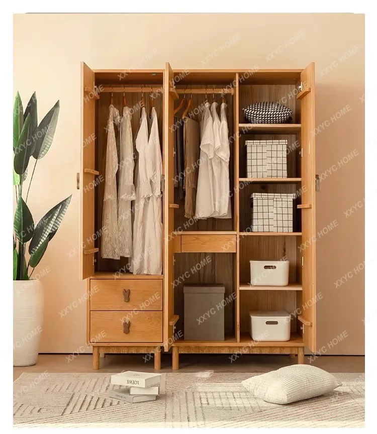 L simple children's wardrobe solid wood bedroom storage locker small apartment
L simple children's wardrobe solid wood bedroom storage locker small apartment