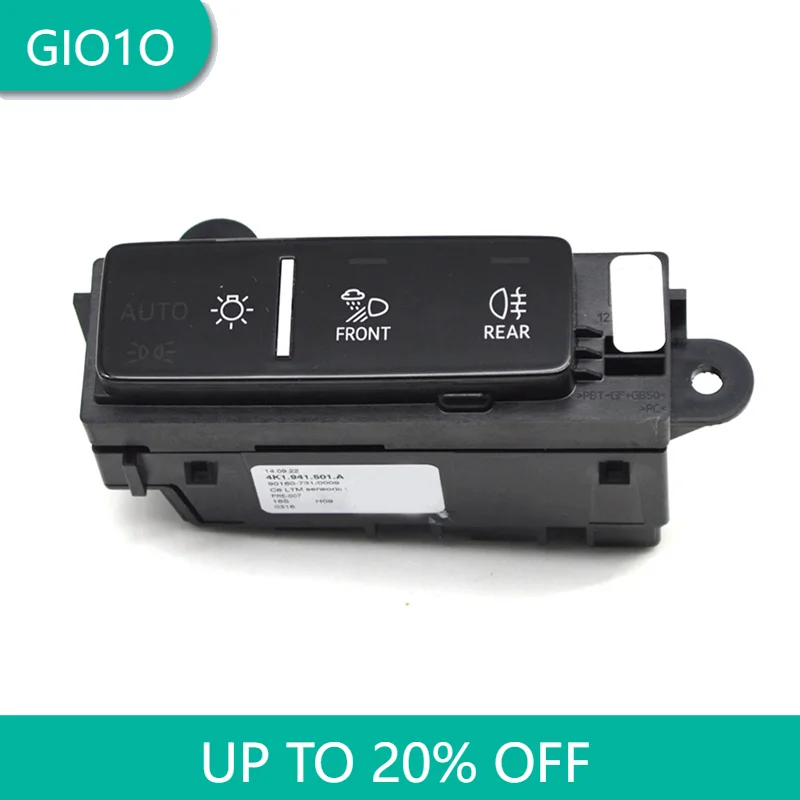 4K1 941 501 A 4K1941501A Переключатель фар для A6 C8 S6 A7 Q7 Q8 2019-2021 Автоматический переключатель переднего освещения с сенсорным экраном
4K1 941 501 A 4K1941501A Переключатель фар для A6 C8 S6 A7 Q7 Q8 2019-2021 Автоматический переключатель переднего освещения с сенсорным экраном