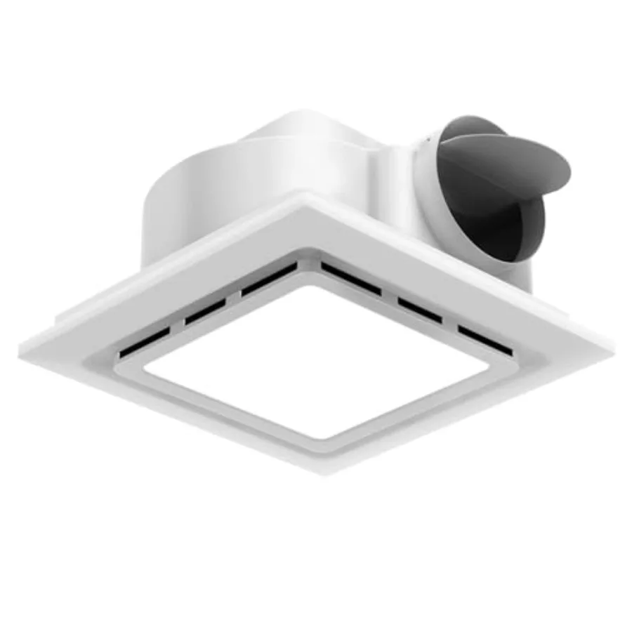 Bathroom Exhaust Fan with Light Quiet 1.0 Sone Cutout 9.8"x9.8" 12In Grille 4In Duct 6500K 1200Lm LED Light Bath Ceiling Vent F
Bathroom Exhaust Fan with Light Quiet 1.0 Sone Cutout 9.8"x9.8" 12In Grille 4In Duct 6500K 1200Lm LED Light Bath Ceiling Vent F
