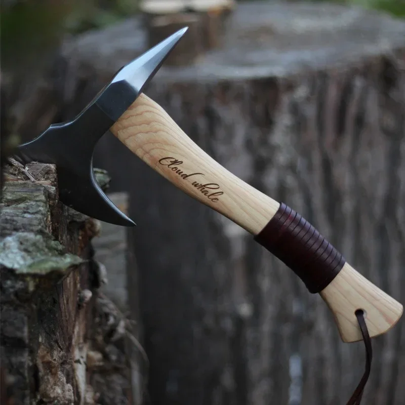 Multifunctional Eagle Nail Axe Forged Outdoor Hatchet Chopping Wood Bone-breaking and Ice-breaking Household Portable Small Axe
Multifunctional Eagle Nail Axe Forged Outdoor Hatchet Chopping Wood Bone-breaking and Ice-breaking Household Portable Small Axe