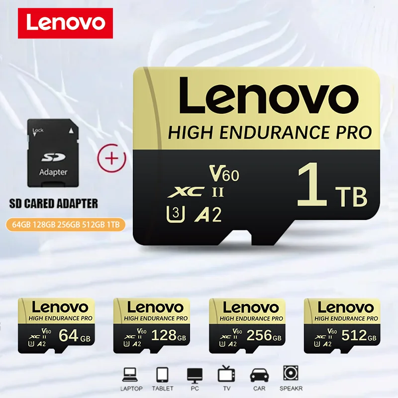 Оригинальная высокоскоростная карта памяти Lenovo Micro SD UHS-1 Class10 для камер GoPro, DJI, Nintendo, 64 ГБ, 128 ГБ, 256 ГБ, 512 ГБ, 1 ТБ, TF-карта
Оригинальная высокоскоростная карта памяти Lenovo Micro SD UHS-1 Class10 для камер GoPro, DJI, Nintendo, 64 ГБ, 128 ГБ, 256 ГБ, 512 ГБ, 1 ТБ, TF-карта