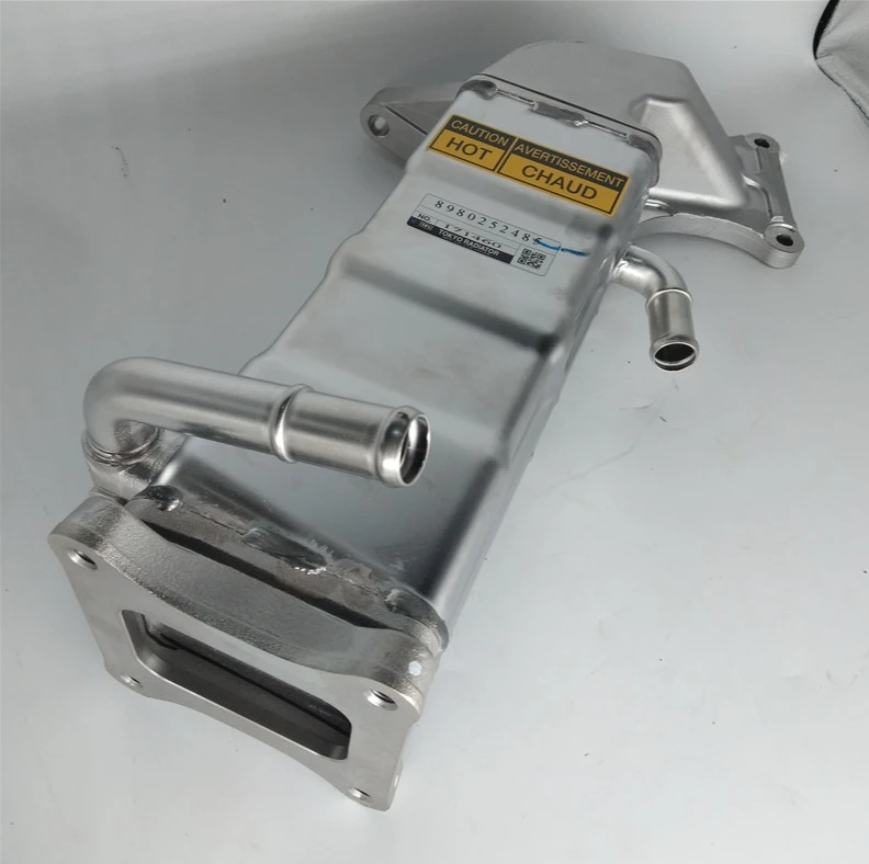 8-98025248-5 Exhaust Gas Recirculation Cooler Assembly EGR Cooler for ISUZU 700P NPR 4HK1 8980252485
8-98025248-5 Exhaust Gas Recirculation Cooler Assembly EGR Cooler for ISUZU 700P NPR 4HK1 8980252485