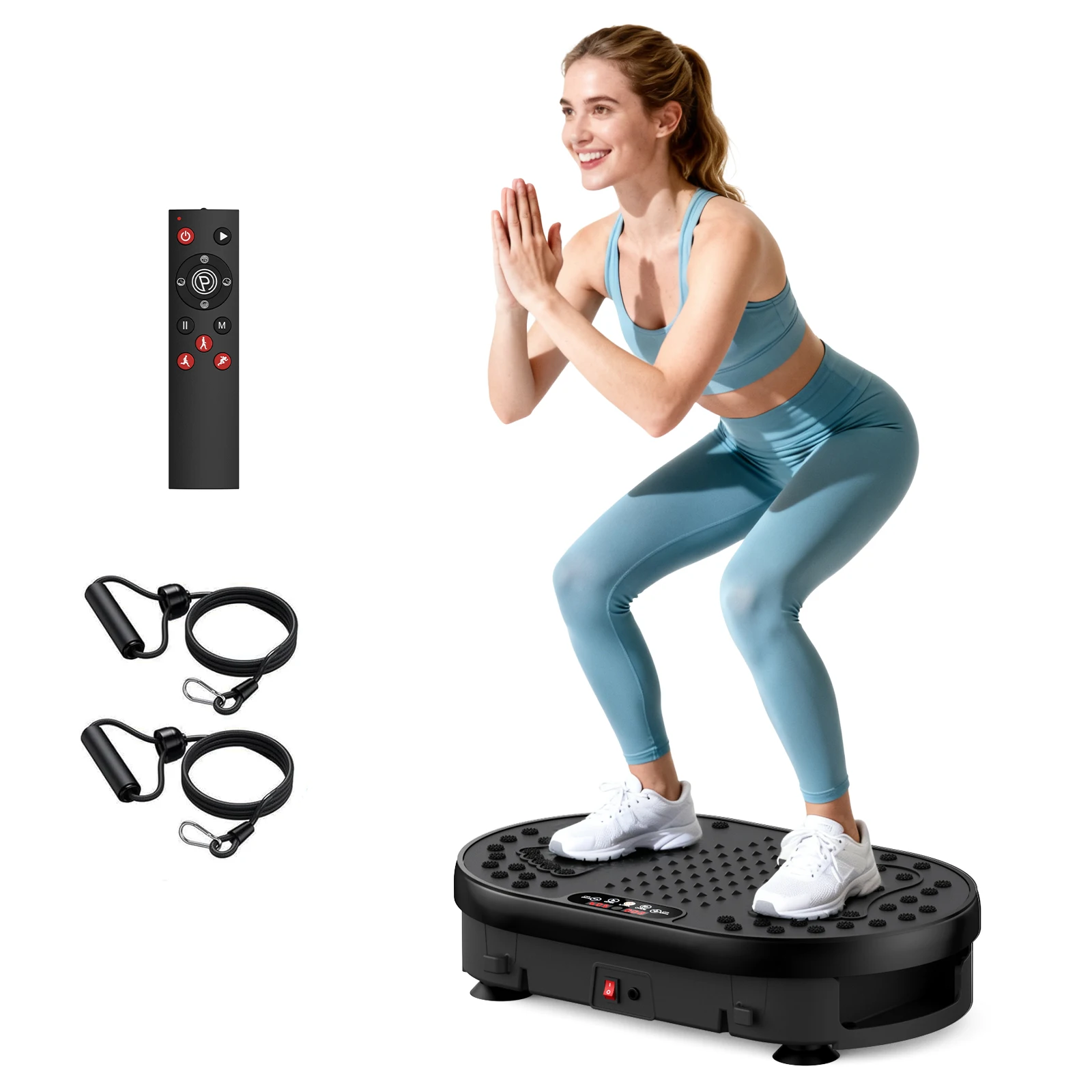 Whole Body Vibration Plate Exercise Machine 120 Speed Levels 9 Preset Programs Home Fitness Vibration Platform for Muscle Toning
Whole Body Vibration Plate Exercise Machine 120 Speed Levels 9 Preset Programs Home Fitness Vibration Platform for Muscle Toning