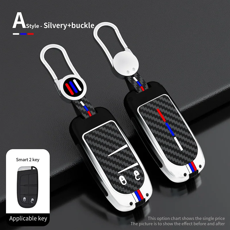 Zinc Alloy 2/3/4/5 Buttons Smart Key Fob Case Cover for Jeep Cherokee Wrangler Compass Renegade Grand Patriot Grand Keychain
Zinc Alloy 2/3/4/5 Buttons Smart Key Fob Case Cover for Jeep Cherokee Wrangler Compass Renegade Grand Patriot Grand Keychain