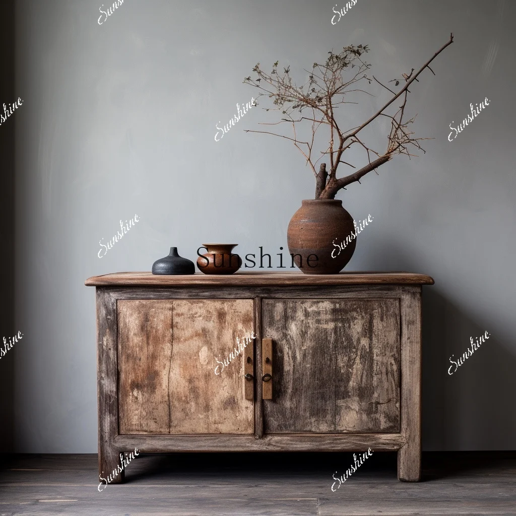 Wabi Sansan Zen Old Elm Living Room Storage B & B Tea Room Matte Bogu Rack Decorative Cabinet FT
Wabi Sansan Zen Old Elm Living Room Storage B & B Tea Room Matte Bogu Rack Decorative Cabinet FT