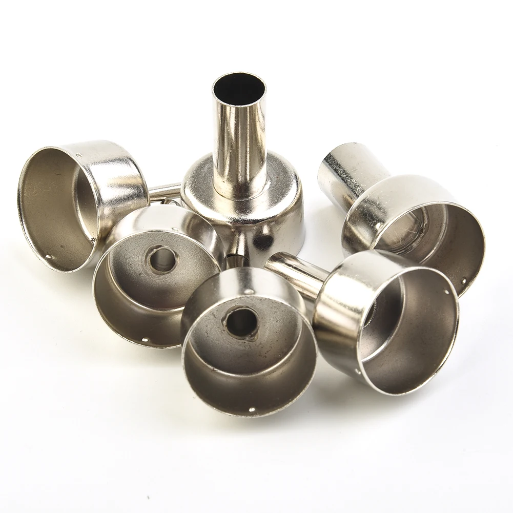 Hot Air Tool Nozzle High qualit Soldering Station Welding Heat Resistant Silver Stainless steel 6pcs Tool Replaces
Hot Air Tool Nozzle High qualit Soldering Station Welding Heat Resistant Silver Stainless steel 6pcs Tool Replaces