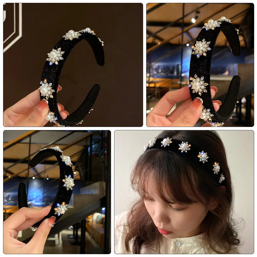 1pc Snowflake Hoops Black Durable Party Christmas Women Hair Accessories Headband Fashion Hair Decoration Party Supplies
1pc Snowflake Hoops Black Durable Party Christmas Women Hair Accessories Headband Fashion Hair Decoration Party Supplies