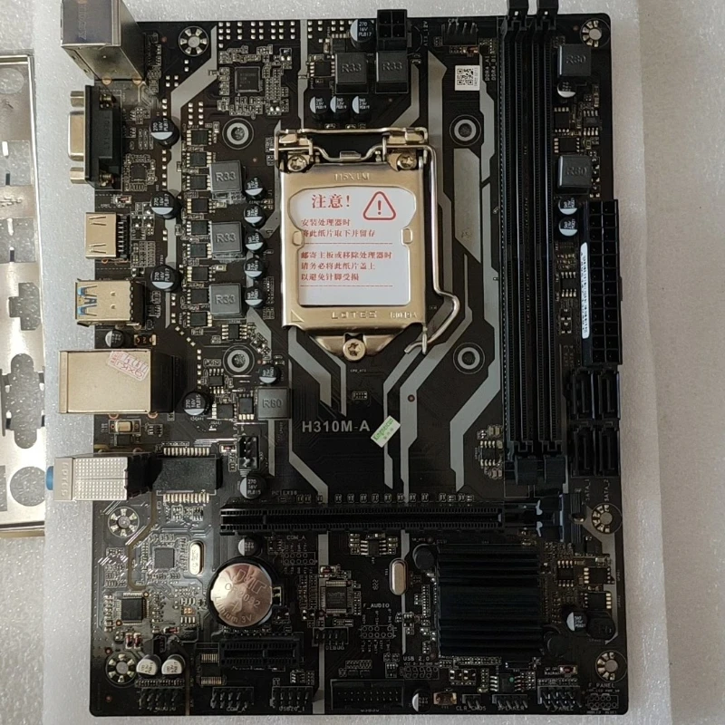 used for GALAXY H310M‑A Motherboard LGA1151 DDR4 mATX HDMI VGA
used for GALAXY H310M‑A Motherboard LGA1151 DDR4 mATX HDMI VGA