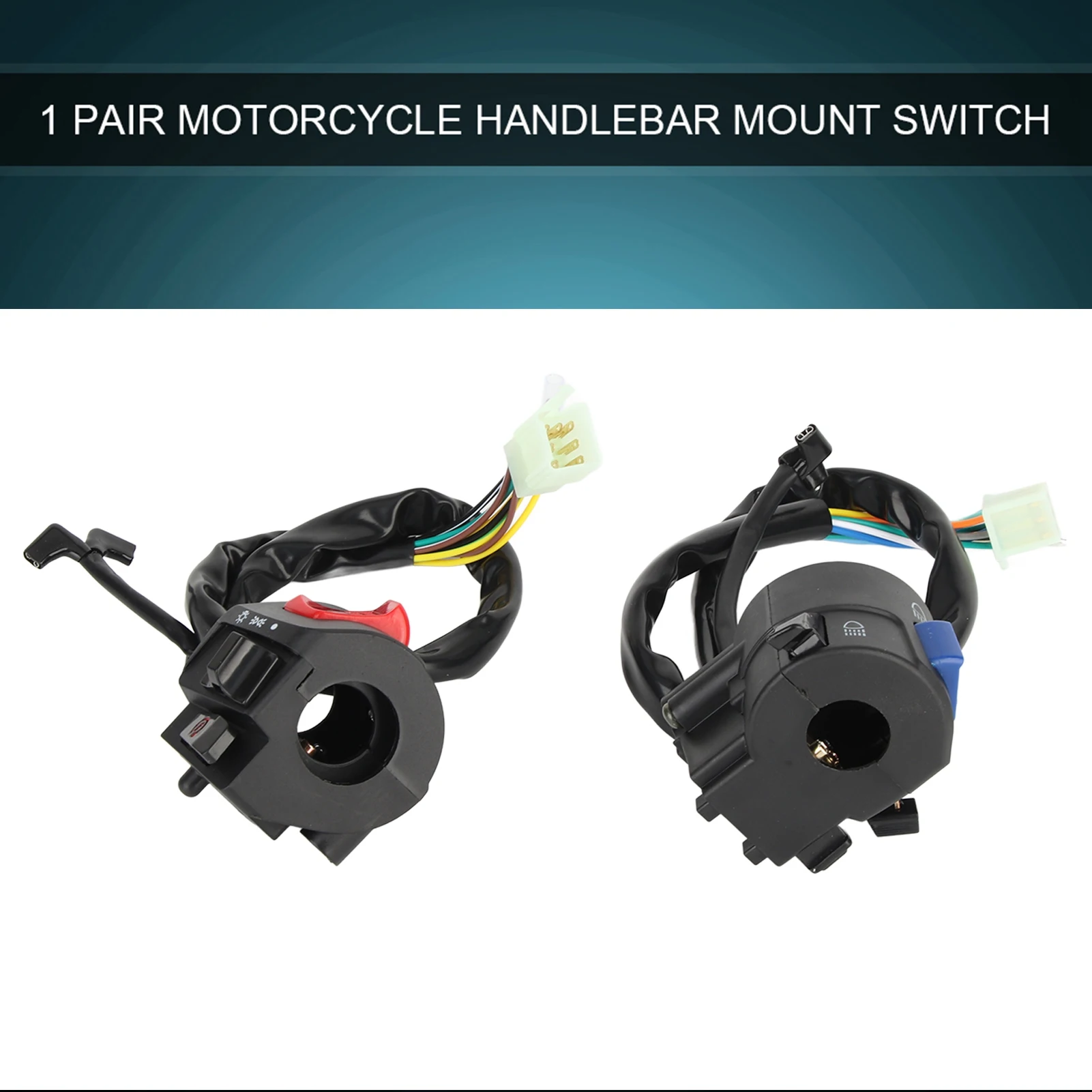 Waterproof Switch Handlebar Light Switch Motorcycle Switch Handle Handlebar Switch for Motorcycles
Waterproof Switch Handlebar Light Switch Motorcycle Switch Handle Handlebar Switch for Motorcycles