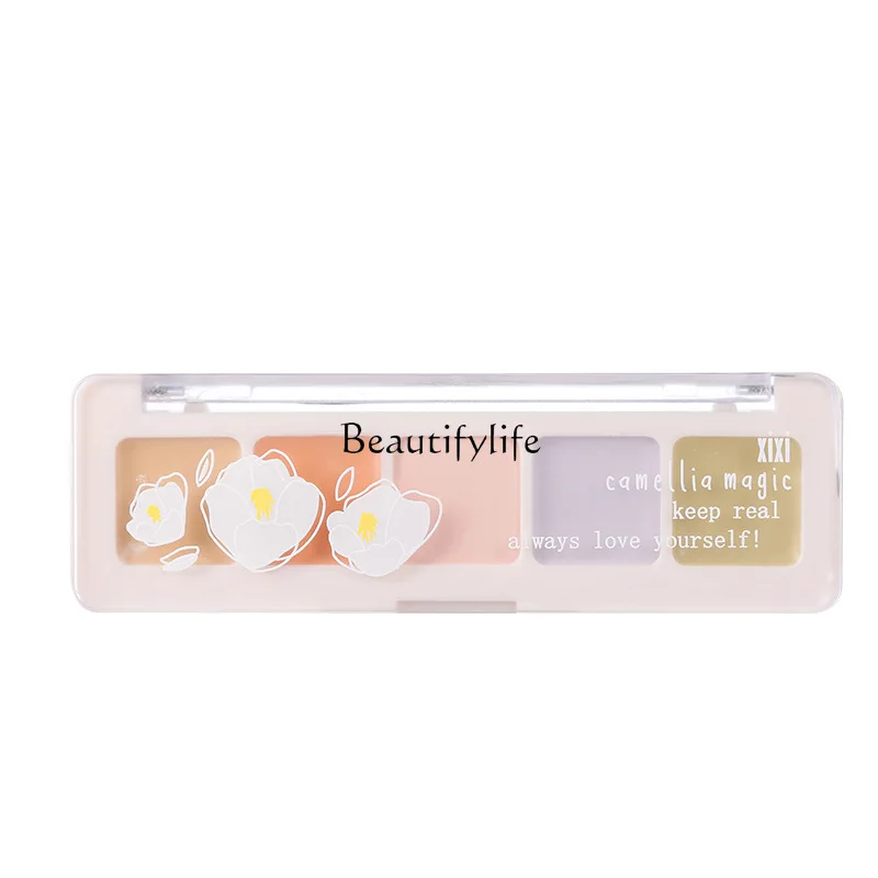 Five-color concealer disc, concealer, acne marks, spots, dark circles, tear furrows, long-lasting waterproof and no makeup.
Five-color concealer disc, concealer, acne marks, spots, dark circles, tear furrows, long-lasting waterproof and no makeup.