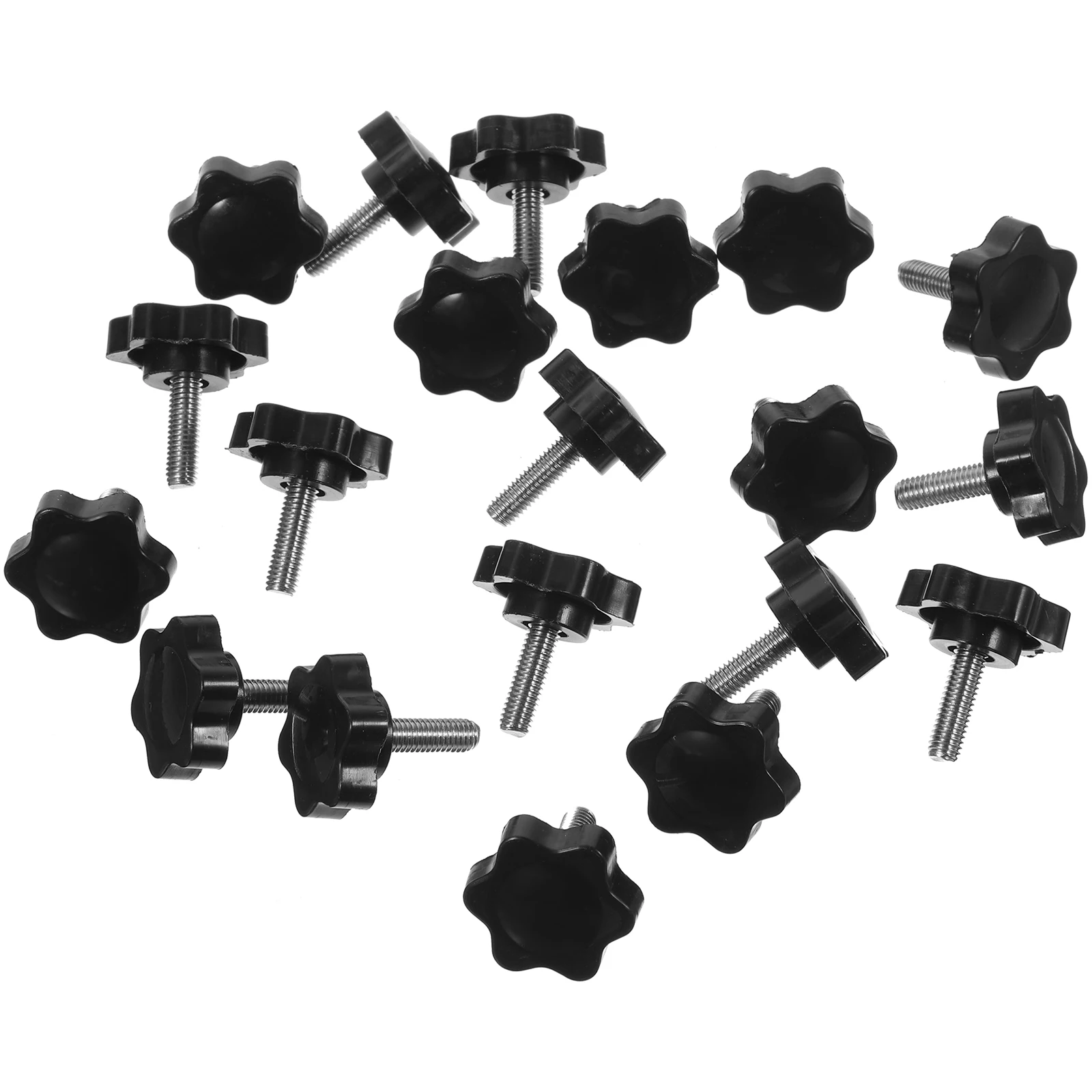 20 Pcs Steel Screw M5x16 Thumb Bolts Tightening Tightening Screw Bolt Clamping Knob Plastic Handle Adjustable DIY Use
20 Pcs Steel Screw M5x16 Thumb Bolts Tightening Tightening Screw Bolt Clamping Knob Plastic Handle Adjustable DIY Use