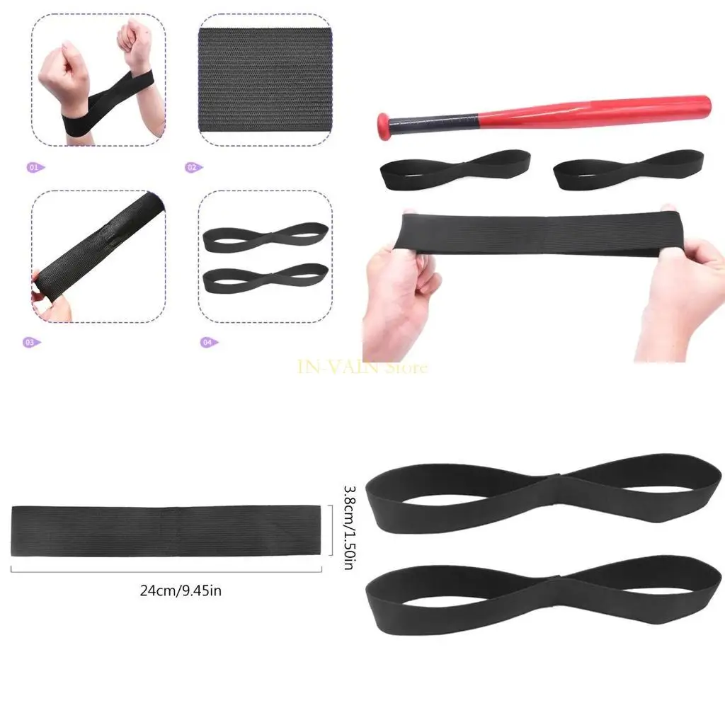 M5TC 2Pcs Baseball Swing Trainer Bands Baseball/Softball Hitting Training Equipment for Perfect Batting Practice Easy to Use
M5TC 2Pcs Baseball Swing Trainer Bands Baseball/Softball Hitting Training Equipment for Perfect Batting Practice Easy to Use