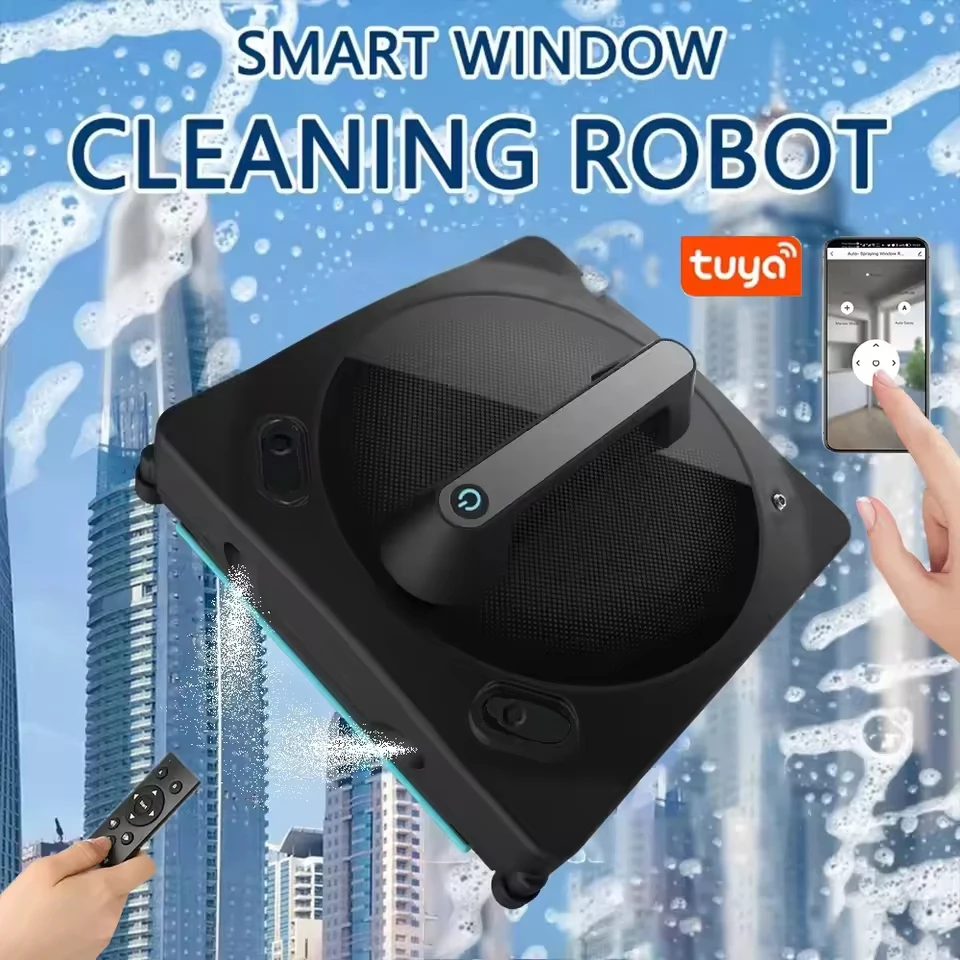 Robot Window Cleaner Purerobo W-V1S With Vibration&Dual Water Spray,High Vacuum Suction,Home Glass Cleaning Window Cleaner Robot
Robot Window Cleaner Purerobo W-V1S With Vibration&Dual Water Spray,High Vacuum Suction,Home Glass Cleaning Window Cleaner Robot