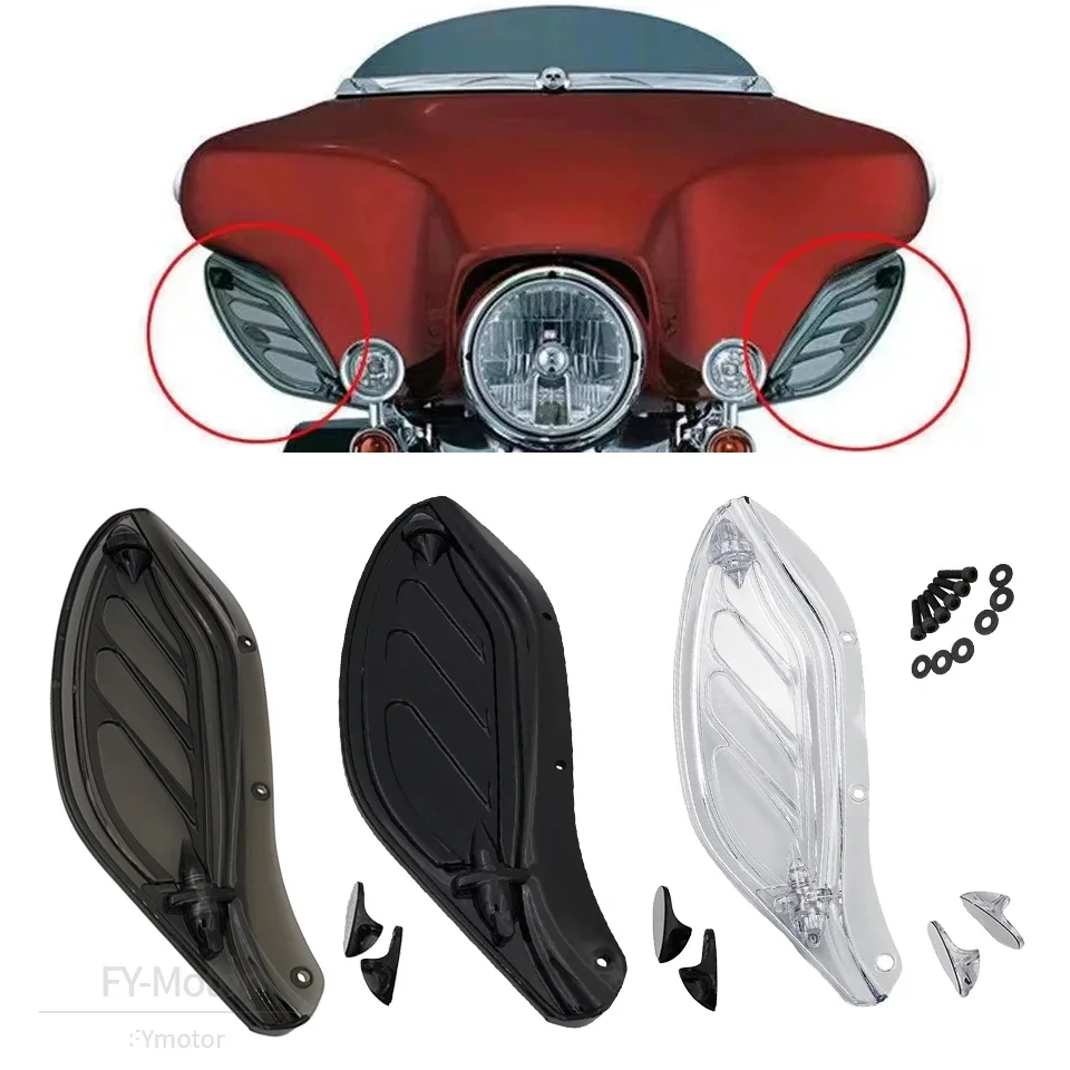 For Harley Touring Electra Glide FLHTK Road King FLHR CVO 96-13 Motorcycle Windshield Side Wing Adjustable Air Deflector Fairing
For Harley Touring Electra Glide FLHTK Road King FLHR CVO 96-13 Motorcycle Windshield Side Wing Adjustable Air Deflector Fairing