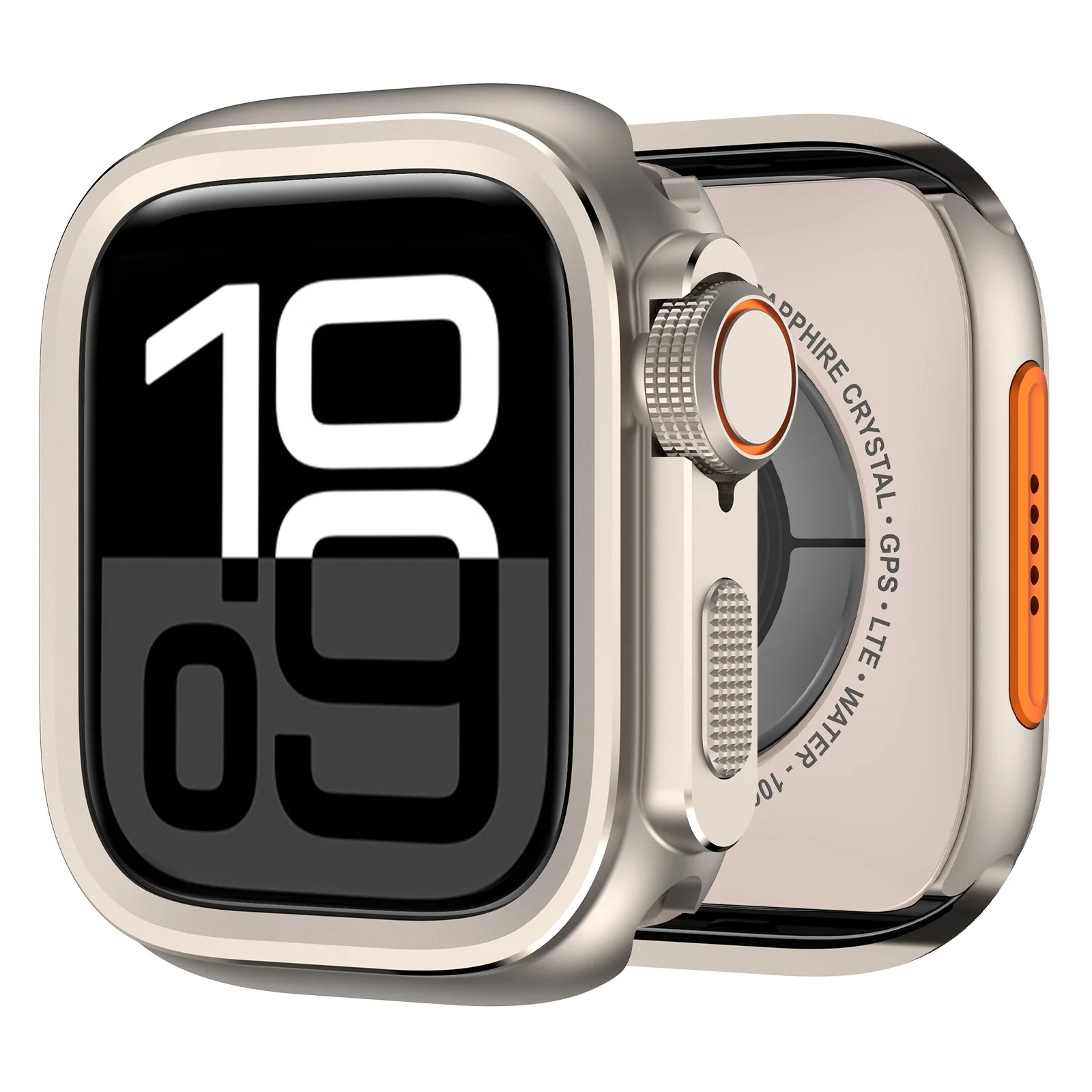 Metal Bumper Case For Apple Watch 46mm 45mm 44mm Protector Frame Cover For iWatch Series 10 9 8 7 6 5 SE Change To Ultra 2 49mm
Metal Bumper Case For Apple Watch 46mm 45mm 44mm Protector Frame Cover For iWatch Series 10 9 8 7 6 5 SE Change To Ultra 2 49mm