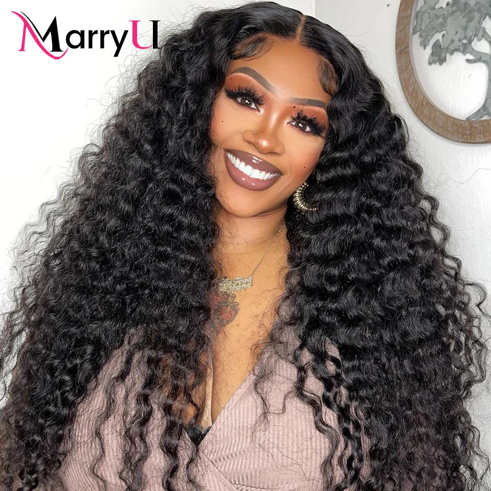 MARRYU Hair 6X4 Wear And Go Deep Wave Wig Curly Glueless Wig Human Hair Transparent Lace Front Wig PrePlucekd Ready To Wear
MARRYU Hair 6X4 Wear And Go Deep Wave Wig Curly Glueless Wig Human Hair Transparent Lace Front Wig PrePlucekd Ready To Wear