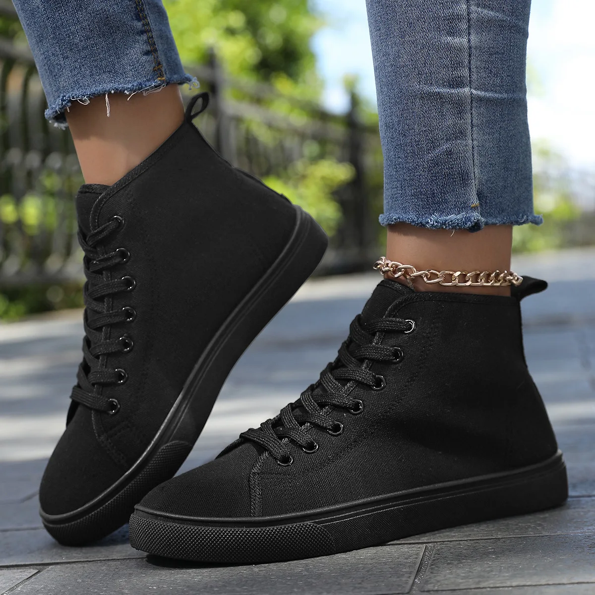 2026 Woman Large Size 45 Shoes Canvas Casual Vulcanize Sneakers Off White Breathable Wear Sports Training High Top Women Shoes
2026 Woman Large Size 45 Shoes Canvas Casual Vulcanize Sneakers Off White Breathable Wear Sports Training High Top Women Shoes