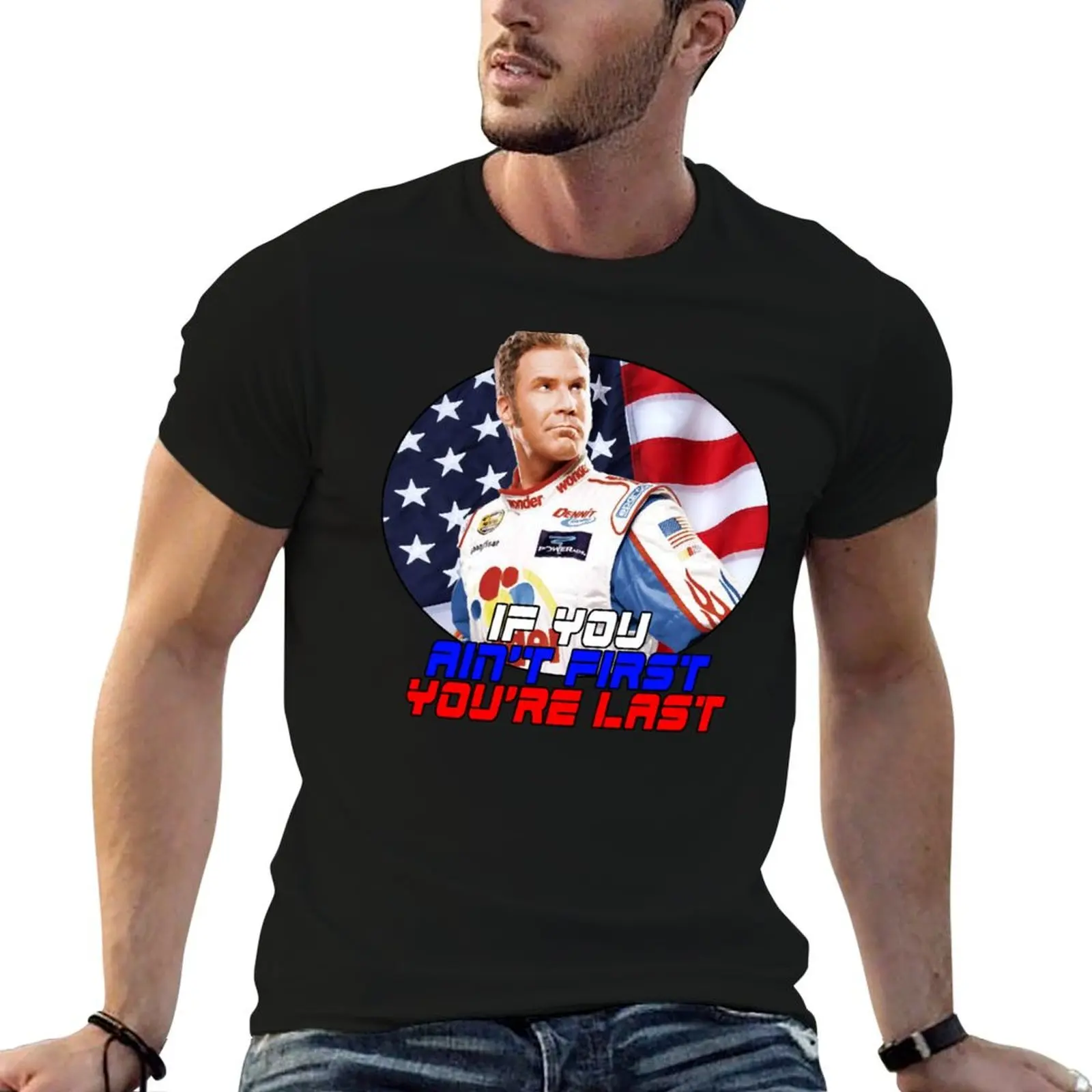 Ricky Bobby, If oyu ... T-Shirt t shirts with prints man t shirt summer anime t shirts oversize T-shirt
Ricky Bobby, If oyu ... T-Shirt t shirts with prints man t shirt summer anime t shirts oversize T-shirt