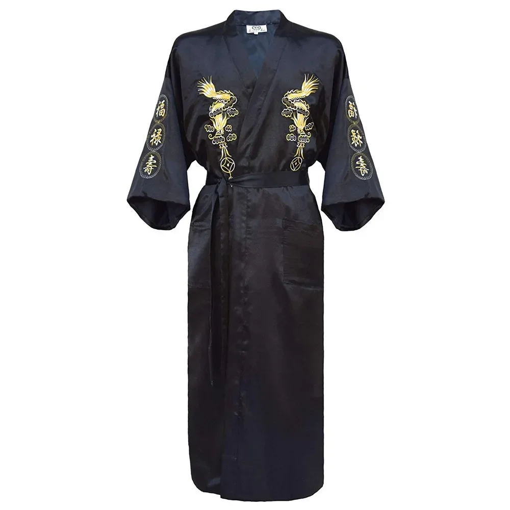 Кимоно пеньюар Халат maison vêtements grande taille 3XL chinois hommes broderie Dragon Robe traditionnel mâle vêtements de nuit
Кимоно пеньюар Халат maison vêtements grande taille 3XL chinois hommes broderie Dragon Robe traditionnel mâle vêtements de nuit