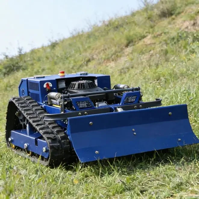 Customized Big Powered Robotic Lawnmower 550mm Cutting Width Tracked With a display
Customized Big Powered Robotic Lawnmower 550mm Cutting Width Tracked With a display