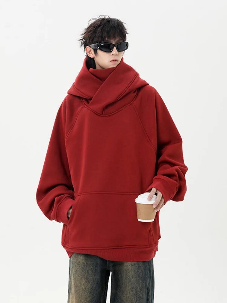 Мужская толстовка Nervous Guy с воротником, весенне-осенняя, красная, в американском стиле, крутая, с длинным рукавом, немнущаяся, для повседневной носки
Мужская толстовка Nervous Guy с воротником, весенне-осенняя, красная, в американском стиле, крутая, с длинным рукавом, немнущаяся, для повседневной носки