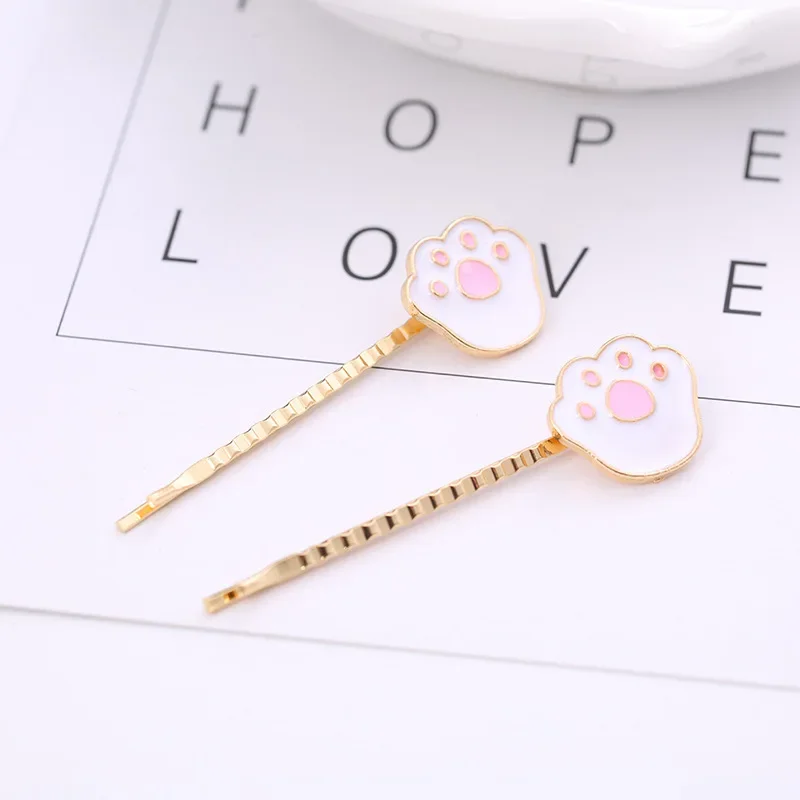 Korean Japanese Cartoon Puppy Cat Paw Sweet Hair Clip for Women Side Bangs Summer Casual Decor Portable Charms
Korean Japanese Cartoon Puppy Cat Paw Sweet Hair Clip for Women Side Bangs Summer Casual Decor Portable Charms
