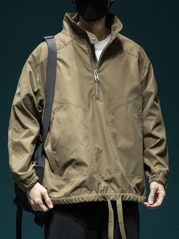 Outdoor Workwear Jaet Men's Loose Fit Retro f Zipper Mountain Series Polyester Fiber Casual Sle Long Sve Jaet
Outdoor Workwear Jaet Men's Loose Fit Retro f Zipper Mountain Series Polyester Fiber Casual Sle Long Sve Jaet