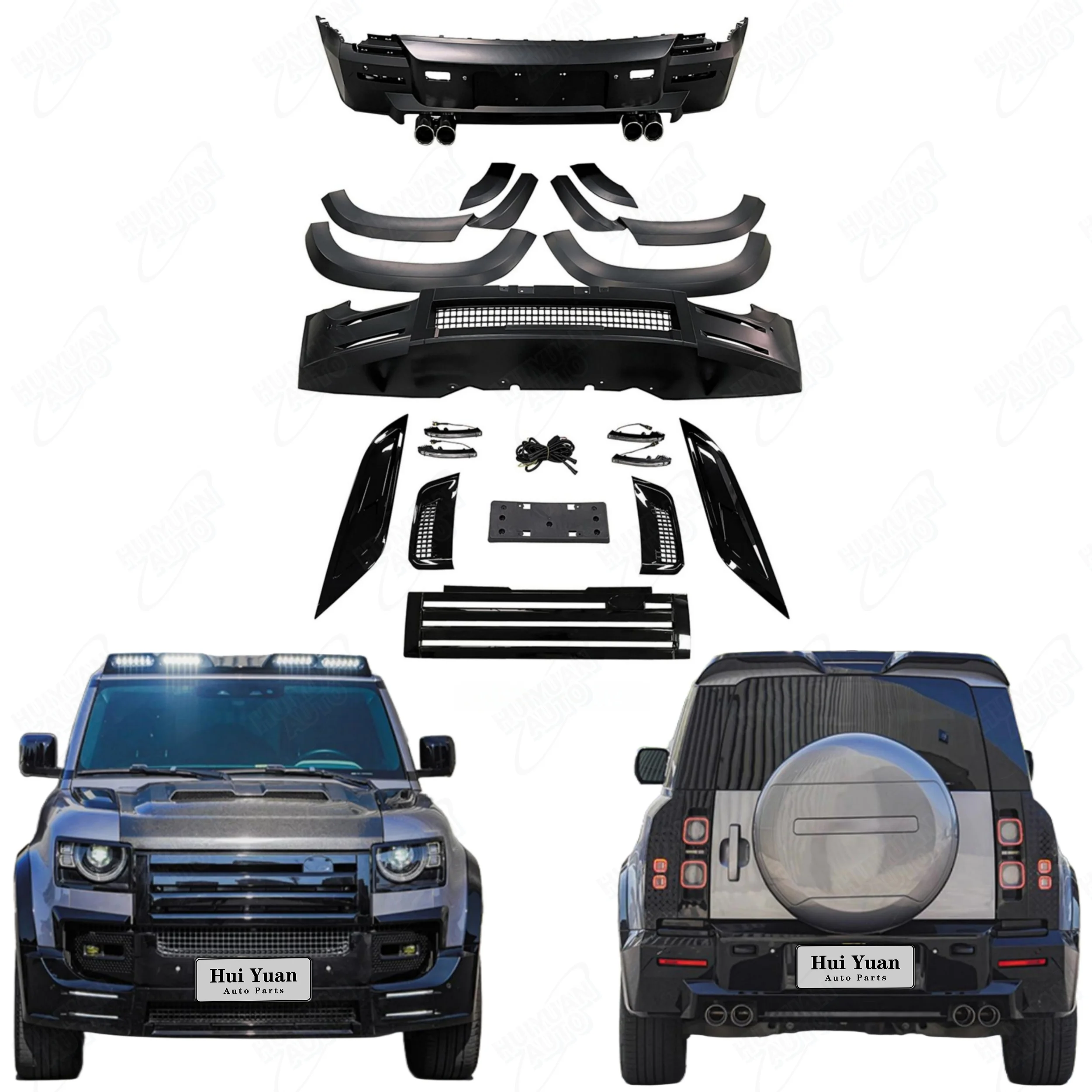 Hot Sale Automotive Bumpers Body Kit for for Defender 90/110/130 2019+ Escalate to Lumma Body Kit Wth Grill Bumper
Hot Sale Automotive Bumpers Body Kit for for Defender 90/110/130 2019+ Escalate to Lumma Body Kit Wth Grill Bumper