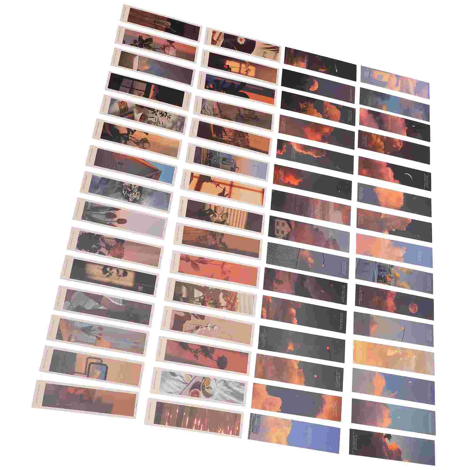60 Pcs Bookmark Paper Bookmarks DIY Decorative Girl Vintage Colorful Markers Colored Girls School Gift for Readers Decoration
60 Pcs Bookmark Paper Bookmarks DIY Decorative Girl Vintage Colorful Markers Colored Girls School Gift for Readers Decoration