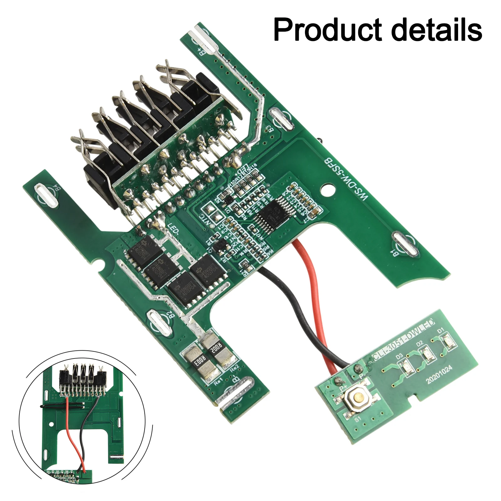 For DCB200 18V DCD740 DCD740B DCD740C1 DCD740N DCS331B DCS331L1 Power Tool Plastic Shell Protection Board Accessory In Stock
For DCB200 18V DCD740 DCD740B DCD740C1 DCD740N DCS331B DCS331L1 Power Tool Plastic Shell Protection Board Accessory In Stock