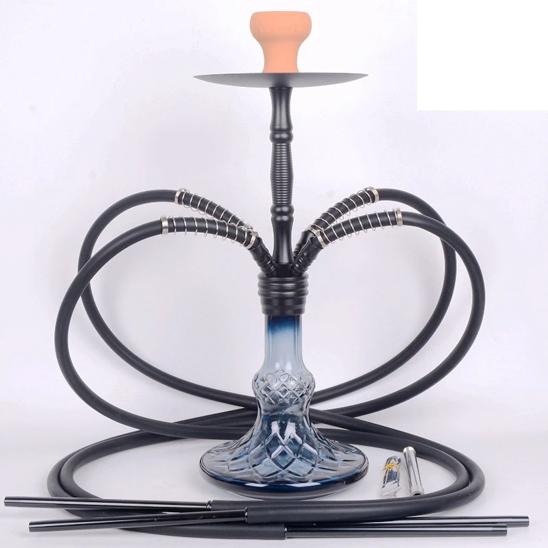 Four-tube large, aluminum alloy hookah, bar KTV hookah, full set
Four-tube large, aluminum alloy hookah, bar KTV hookah, full set