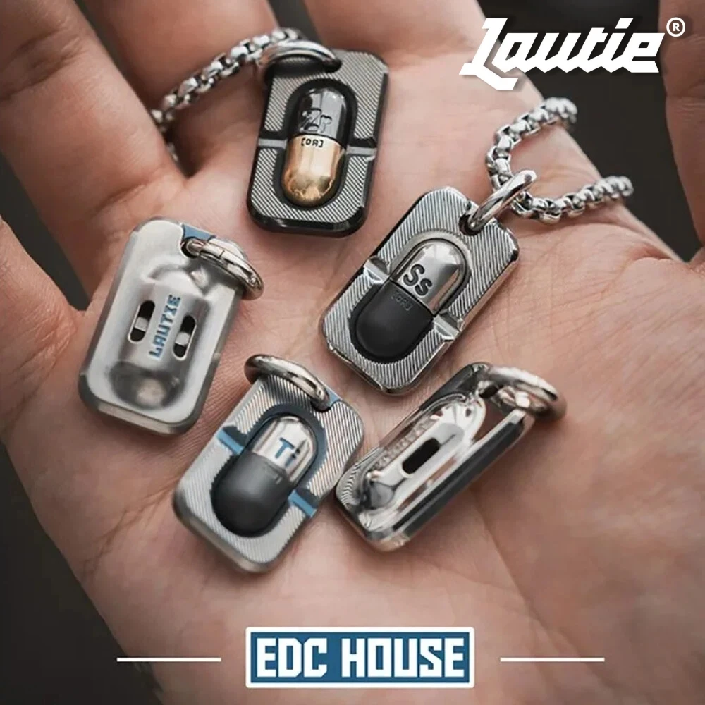 Капсульный кулон LAUTIE EDC, игрушка-антистресс EDC House для взрослых, портативные аксессуары для офисного стола, титановая игрушка для снятия стресса
Капсульный кулон LAUTIE EDC, игрушка-антистресс EDC House для взрослых, портативные аксессуары для офисного стола, титановая игрушка для снятия стресса