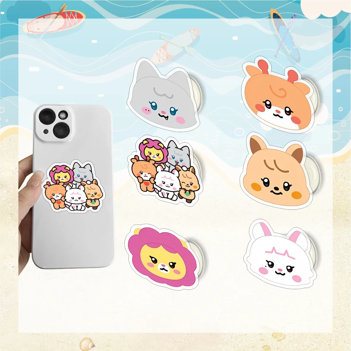 Kpop GIDLE Phone Stand 5.5CM Cartoon Stretchable PVC Mobile Phone Support DIY Acrylic Head Portrait Cellphone Mount Fans Gift
Kpop GIDLE Phone Stand 5.5CM Cartoon Stretchable PVC Mobile Phone Support DIY Acrylic Head Portrait Cellphone Mount Fans Gift