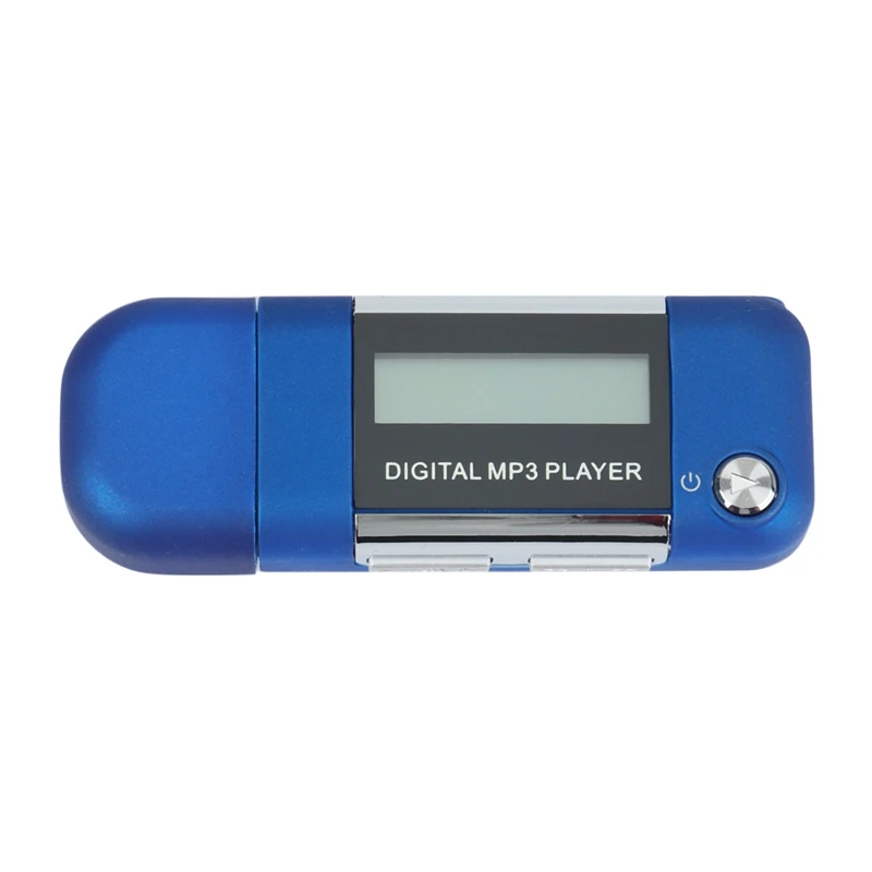 New-10X Mp3 Player 4GB U Disk Music Player Supports Replaceable AAA Battery, Recording (Blue)
New-10X Mp3 Player 4GB U Disk Music Player Supports Replaceable AAA Battery, Recording (Blue)