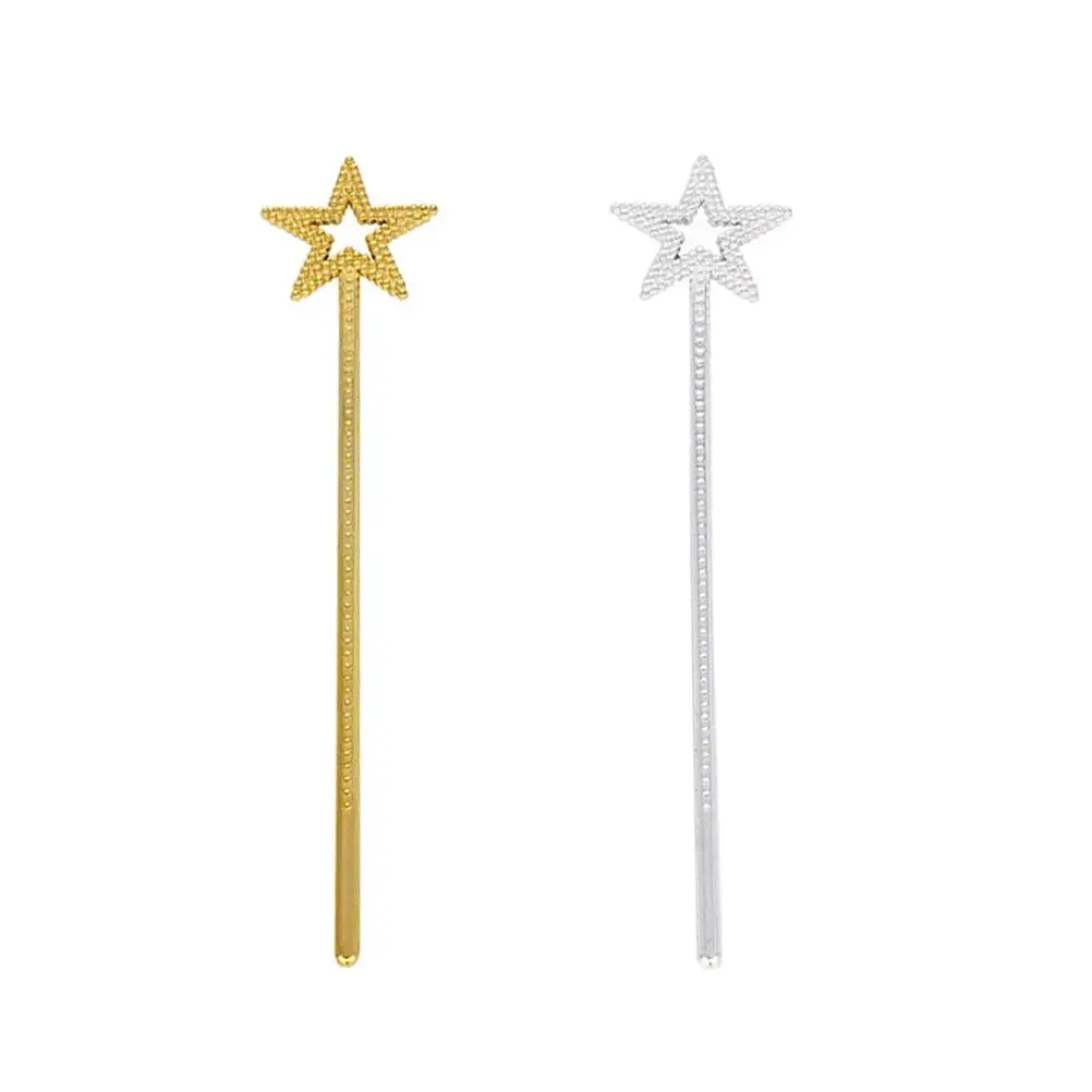 6 Pentagram Shining Star Plastic Wand Plastic Kids Princess Gold Fairy Sticks Party Accessories Costume Props
6 Pentagram Shining Star Plastic Wand Plastic Kids Princess Gold Fairy Sticks Party Accessories Costume Props
