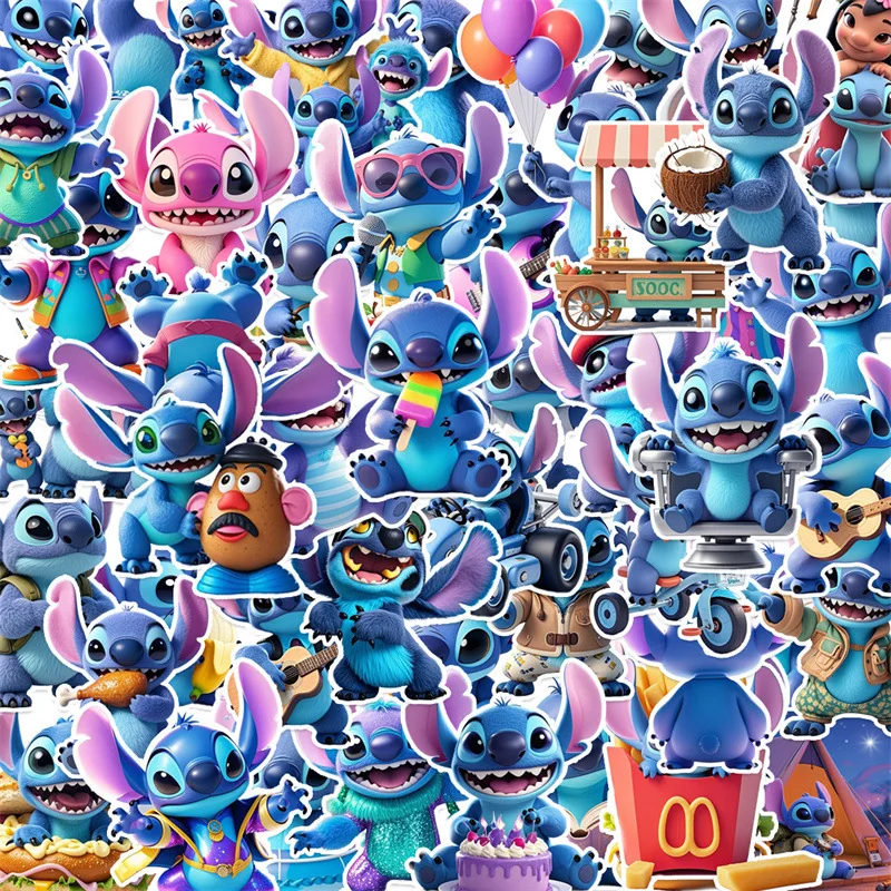 10/50PCS Funny Disney Stitch Graffiti Sticker 3D Cartoon Decal For Laptop Phone Guitar Skateboard Waterproof Sticker Kid Toys
10/50PCS Funny Disney Stitch Graffiti Sticker 3D Cartoon Decal For Laptop Phone Guitar Skateboard Waterproof Sticker Kid Toys