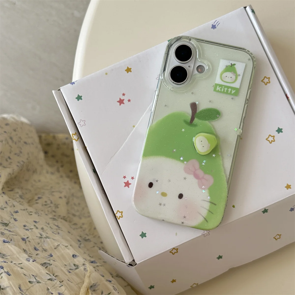 Cute cartoon pink and green pear Kitty cat Phone Case For iPhone 16 15 14 13 Pro Max fundas iphone 15 case Protective cover Girl
Cute cartoon pink and green pear Kitty cat Phone Case For iPhone 16 15 14 13 Pro Max fundas iphone 15 case Protective cover Girl