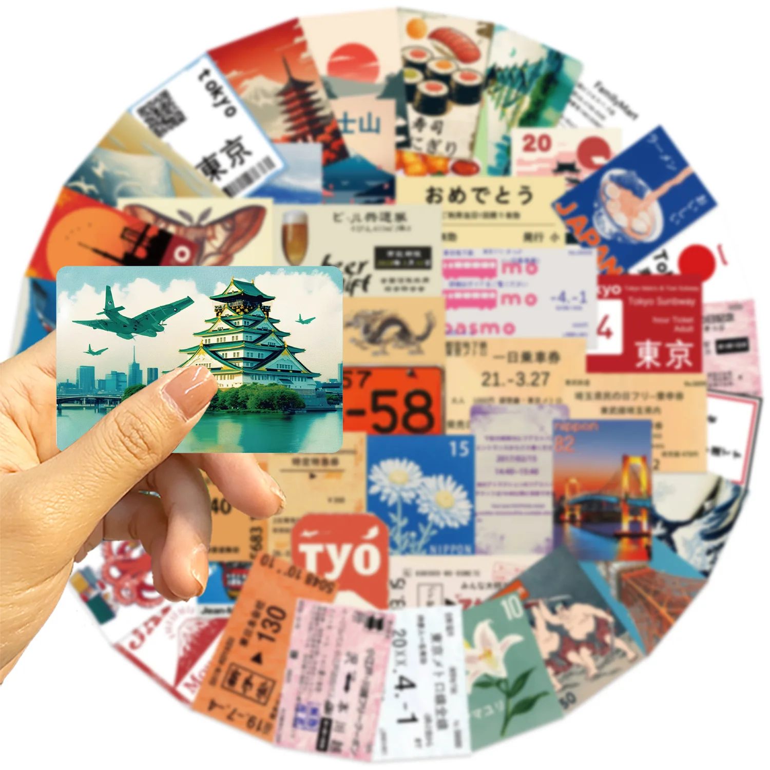 50PCS Cartoon Japan Travel Culture Stickers Personality Cool Creative Decoration Pencil Box Diary Waterproof Stickers Toys
50PCS Cartoon Japan Travel Culture Stickers Personality Cool Creative Decoration Pencil Box Diary Waterproof Stickers Toys