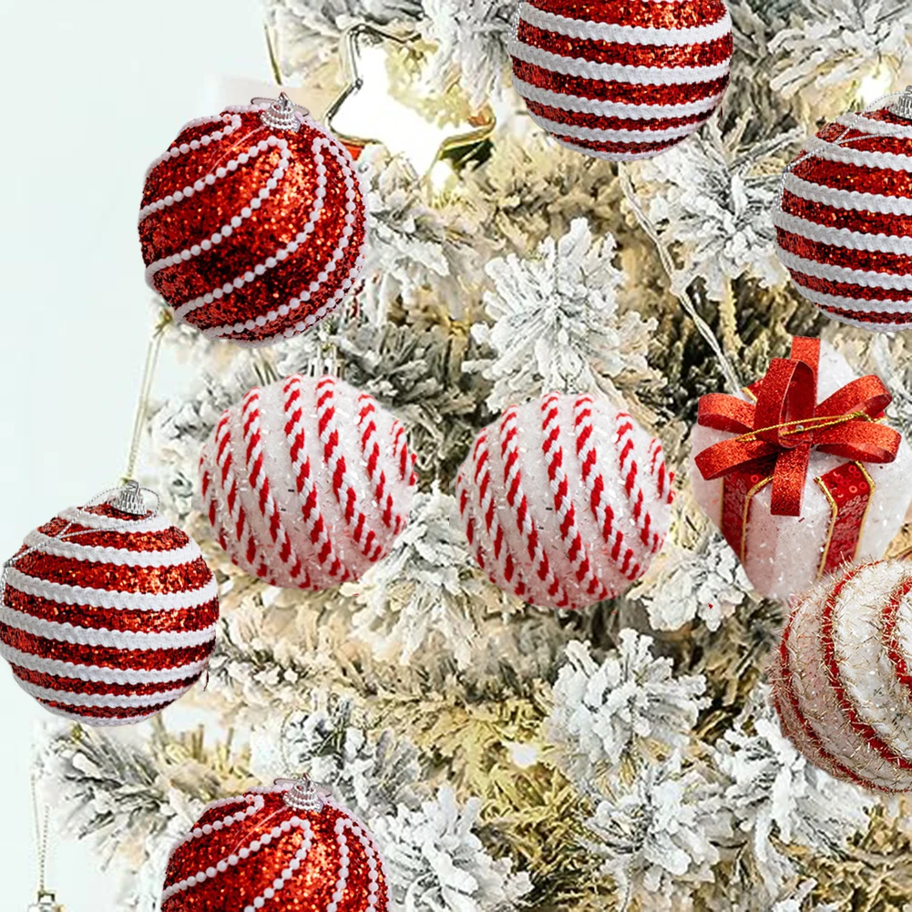 6pcs/set 8cm Christmas Tree Decoration Ball For Christmas Weddings Engagements Anniversaries Parties Ornament Ball
6pcs/set 8cm Christmas Tree Decoration Ball For Christmas Weddings Engagements Anniversaries Parties Ornament Ball
