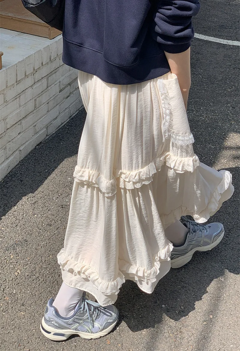 Зимние японские юбки Kawaii Lolita торт Женская кружевная дизайнерская Свободная юбка с карманами Женская корейская мода винтажные юбки с высокой талией
Зимние японские юбки Kawaii Lolita торт Женская кружевная дизайнерская Свободная юбка с карманами Женская корейская мода винтажные юбки с высокой талией