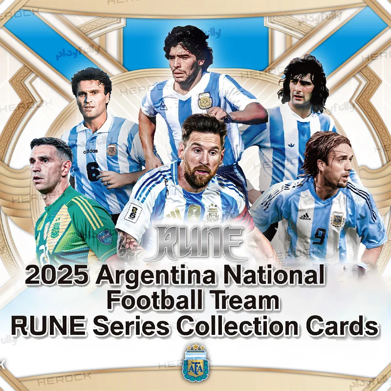2025 Argentina National Football Team Rune Series Sealed Box Soccer Trading Cards Collectible Argentina Fans Gift
2025 Argentina National Football Team Rune Series Sealed Box Soccer Trading Cards Collectible Argentina Fans Gift