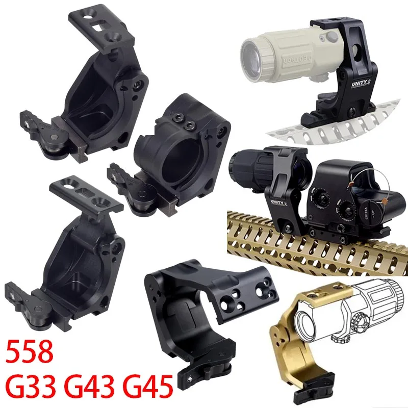 Tactical Unity Fast Mount G33 G43 G45 Scope Mounts 3X 6x Magnifier QD Lever 2.26" Optical Height 558 Red Dot Sight Fit 20mm Rail
Tactical Unity Fast Mount G33 G43 G45 Scope Mounts 3X 6x Magnifier QD Lever 2.26" Optical Height 558 Red Dot Sight Fit 20mm Rail