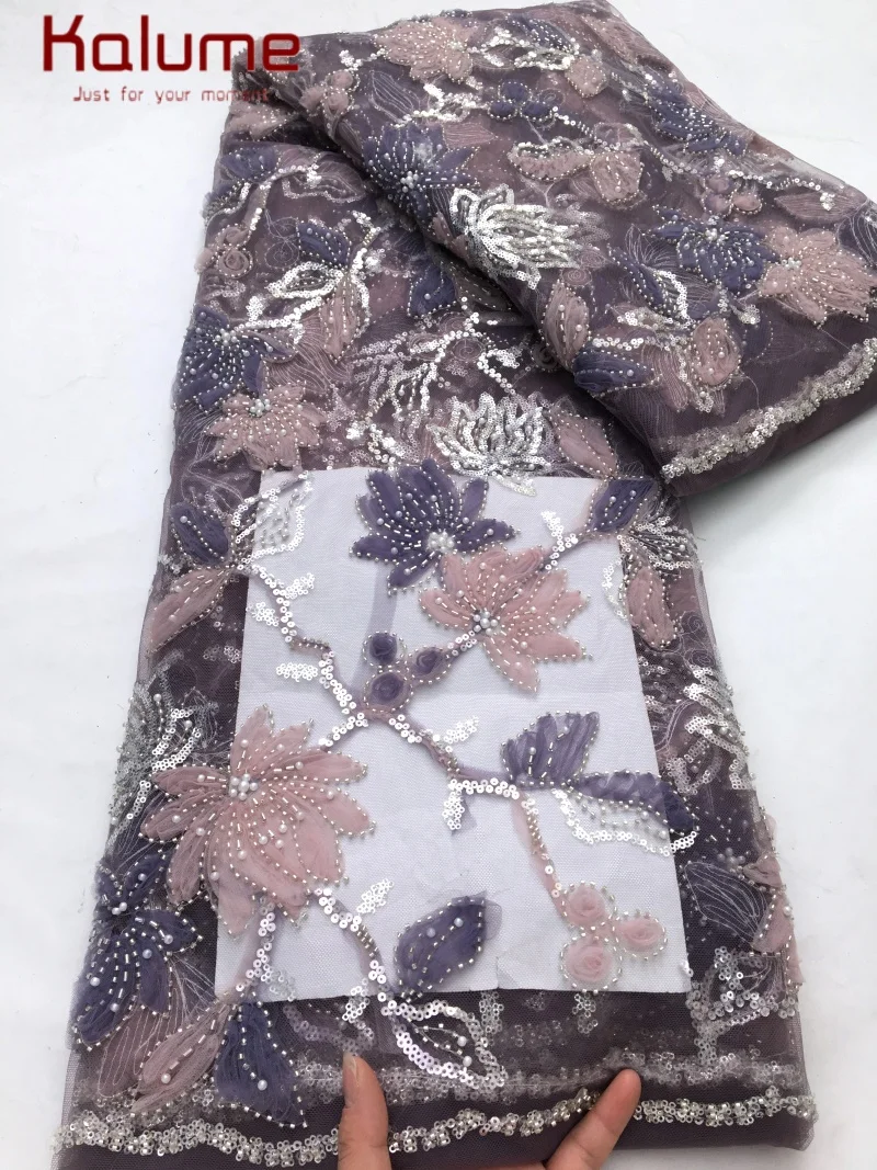 Kalume 2025 African French Tulle Lace Soft French Mesh Net Lace Fabric with Sequins Beads Nigerian Tulle Lace For Wedding F4316
Kalume 2025 African French Tulle Lace Soft French Mesh Net Lace Fabric with Sequins Beads Nigerian Tulle Lace For Wedding F4316