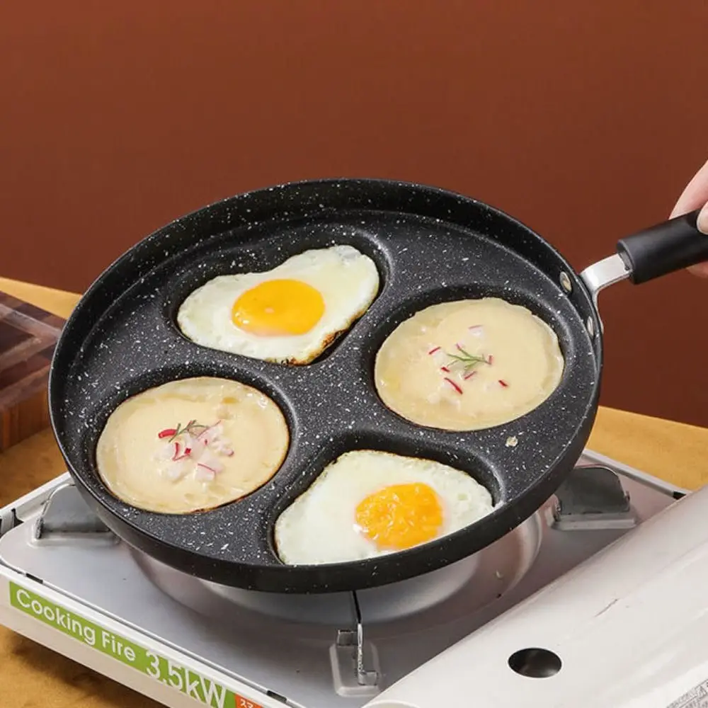 4 Grids Fried Egg Pan Non-stick Rapid Heating Omelette Skillet Flat Bottom Anti -scald Handle Divided Egg Skillet Breakfast
4 Grids Fried Egg Pan Non-stick Rapid Heating Omelette Skillet Flat Bottom Anti -scald Handle Divided Egg Skillet Breakfast