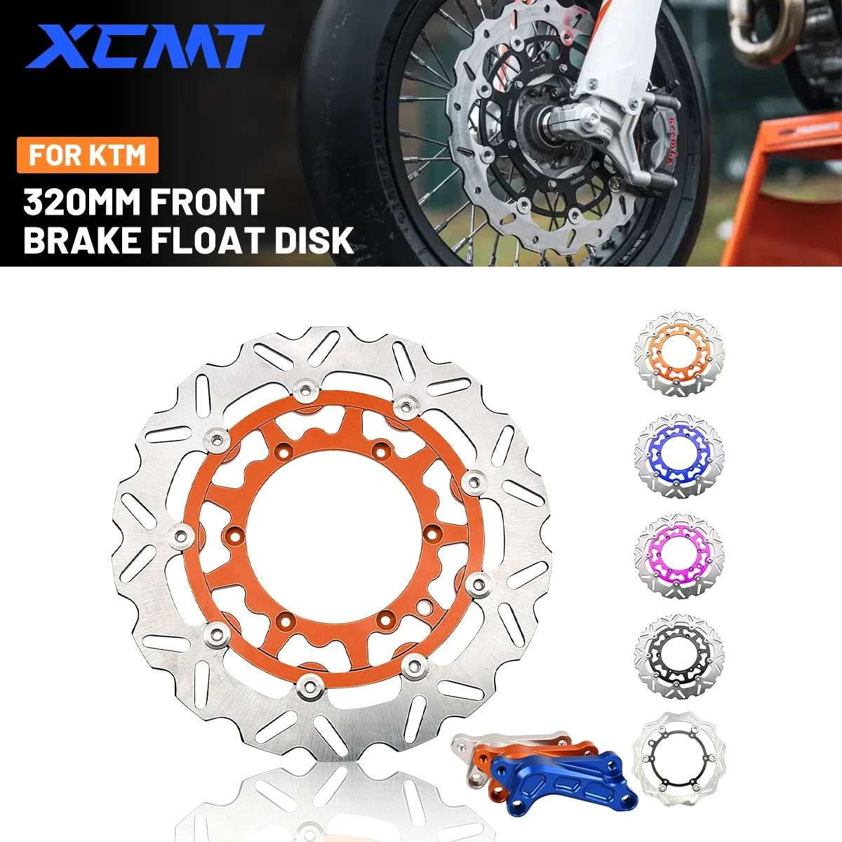 Motorcycle 320MM 260MM Front Brake Discs Rotors Brake Caliper Adaptor Bracket For KTM XC XCF XCW SX SXF EXC EXCF TPI Six Days
Motorcycle 320MM 260MM Front Brake Discs Rotors Brake Caliper Adaptor Bracket For KTM XC XCF XCW SX SXF EXC EXCF TPI Six Days