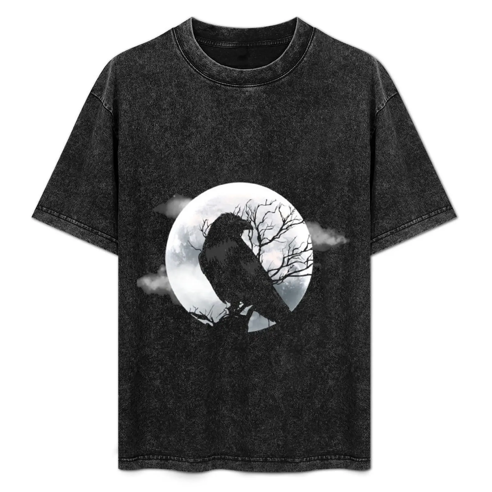 Moon Crow shirt T-Shirt Fashion Pattern Printed Tee Shirt
Moon Crow shirt T-Shirt Fashion Pattern Printed Tee Shirt